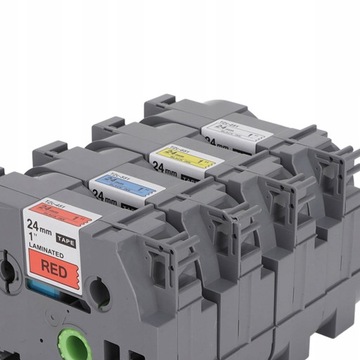 4 шт. Лента для наклеивания этикеток Brother 24мм*8м