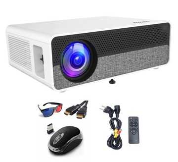 Projektor LED Crenova Q9 Diamond biały