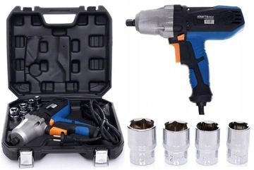 KLUCZ UDAROWY ELEKTRYCZNY 2100W 800Nm 1/2 NASADKI