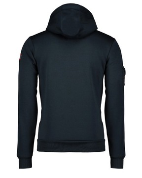 Толстовка с капюшоном GeographicalНорвегия Garadock, синяя мужская