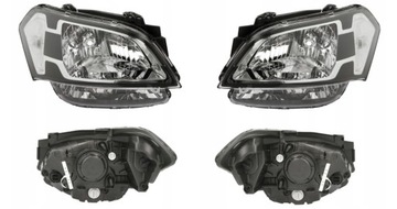KIA SOUL 09-12 SVĚTLOMET SVĚTLA PŘEDNÍ PRAVÁ + LEVÝ KOMPLET H4