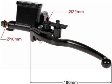 ТОРМОЗНОЙ ЦИЛИНДР Moretti ЛЕВЫЙ для квадроцикла