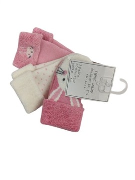 Skarpetki niemowlęce NEXT 0-3 miesięcy 3-pack frotte