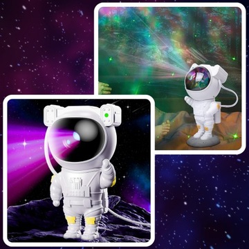 ЗВЕЗДНЫЙ ПРОЕКТОР Ночной светильник для детей Светодиодный лазерный астронавт