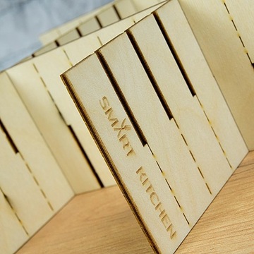 ORGANIZER Z DREWNA DO SZUFLAD 43x10CM SEPARATOR x2