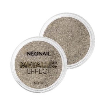 Пудра для ногтей NEONAIL METALLIC EFFECT 02