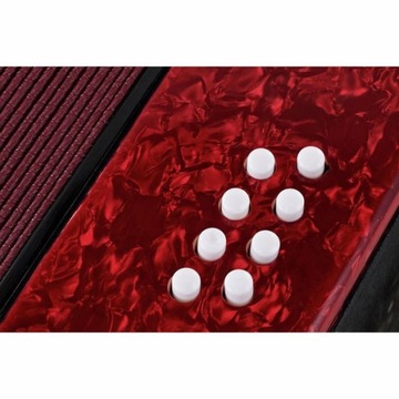 Startone Kids Accordion Red MKII Клавишный аккордеон детский + чехол