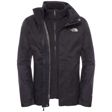KURTKA THE NORTH FACE M EVOLVE II TRICLIMATE MĘSKA CZARNY S