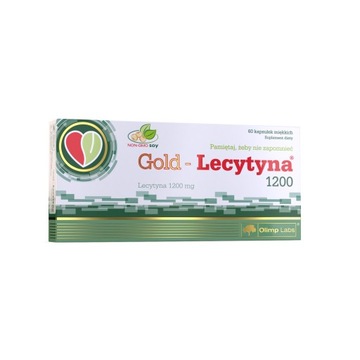 OLIMP GOLD LECYTYNA 60kaps 1200mg LEPSZA PAMIĘĆ