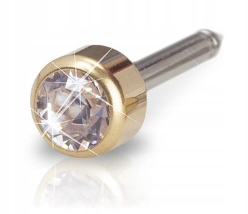 KOLCZYK PRZEKŁUCIOWY BLOMDAHL BEZEL CRYSTAL 5mm TM