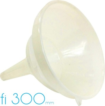 Lejek Plastikowy Biały fi 300 mm Uniwersalny do Balonów 30 cm
