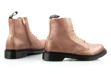 DR MARTENS PASCAL 1460 женские кожаные ботинки, розовые ботинки r 37