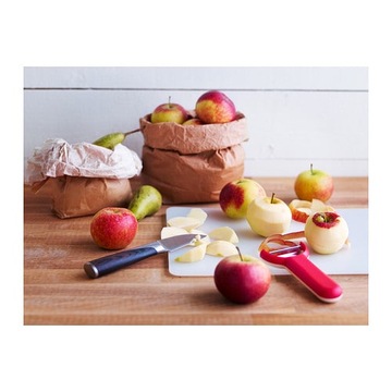 ДОСКА РАЗДЕЛОЧНАЯ ПЛАСТИКОВАЯ IKEA LEGITIM 34X24 БЕЛАЯ