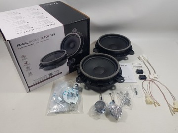DEDYKOWANE GŁOŚNIKI FOCAL IS TOY 165 + FOCAL IC TOY 165 TOYOTA RAV 4 2001-