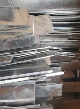 ścinki blach do nauki spawania 1050A aluminium 5kg