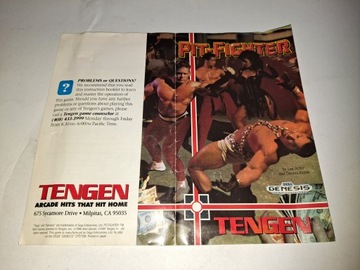 Pit-Fighter / NTSC-U / Sega Genesis
