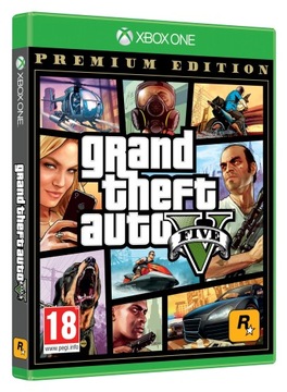 GRAND THE AUTO V - EDYCJA PREMIUM GRA XBOX ONE X S