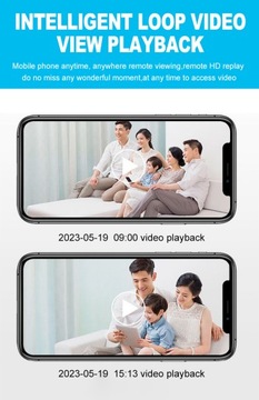 Интеллектуальный голосовой домофон 4MP E27 с замкнутым контуром управления PTZ