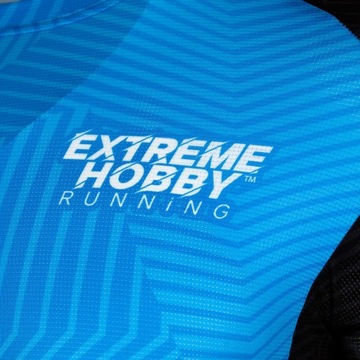 Koszulka do biegania męska CALEIDOSCOPE BLUE S