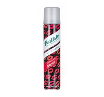 Suchy szampon do każdego koloru włosów Batiste Dry Shampoo Naughty 200 ml