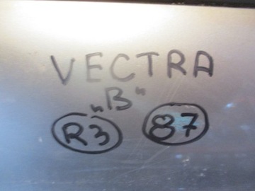 NÁRAZNÍK OPEL VECTRA B ZADNÍ