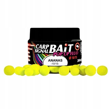 PROFESS Kulki Proteinowe POP-UP FLUO Ananas 10/15