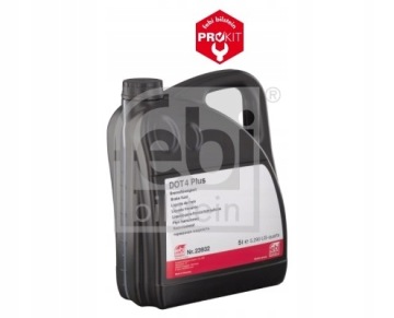 FEBI OIL ТОРМОЗНАЯ ЖИДКОСТЬ DOT-4 PLUS 4+ - 5л