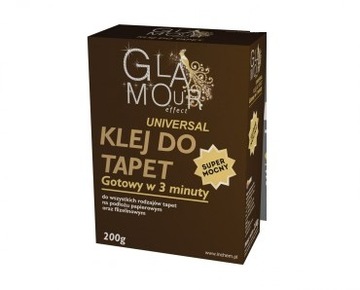 KLEJ DO TAPET GLAMOUR UNIVERSAL 200G