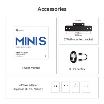 Мини-ПК Beelink MINI S12 Windows 11 Mini Wifi5 BT4.2