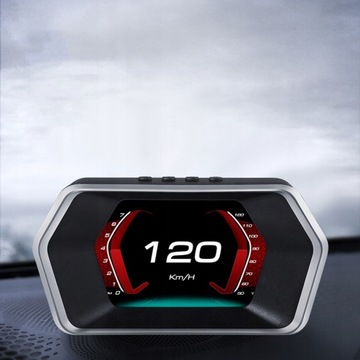 АВТОМОБИЛЬНЫЙ ДИСПЛЕЙ HUD P17 OBD2 GPS НА РУЧКЕ