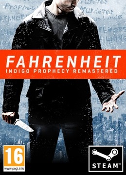 Fahrenheit: Indigo Prophecy Remastered PC klucz STEAM