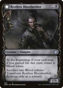 MtG: Restless Bloodseeker // Bloodsoaked... (xVOW)