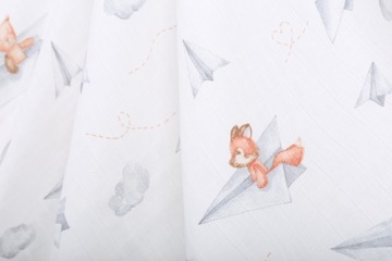 МУСЛИНОВЫЕ ПОДГЛЕНКИ НАБОР ПОДГУЗНИКОВ ПРЕМИУМ 3 шт. 60х75см BABYMAM