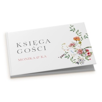 Свадебная гостевая книга PERS. Свадебные зеленые листья