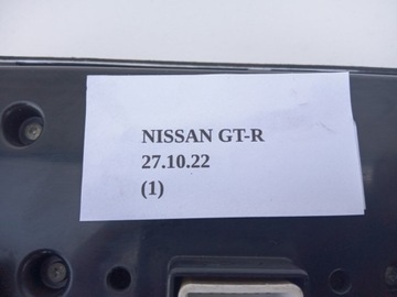 PANEL AUTORÁDIO KLIMATIZACE NISSAN GT-R GTR