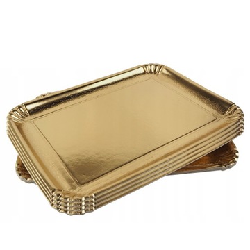 Кондитерский лоток бумага Бумажная бумага Патера Пластина 15 x 21 см 5 шт.