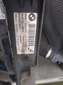 BMW 1 E81 120D N47 CHLADIČ KAPALINY CHLADÍCÍHO VODY ORIGINÁLNÍ 7 788 903