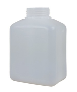 Квадратная бутылка 500 мл + крышка из ПЭВП для жидкостей