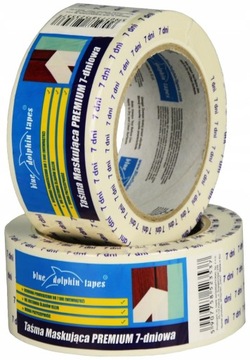 TAŚMA MASKUJĄCA MALARSKA BLUE DOLPHIN 7 DNI 30mm