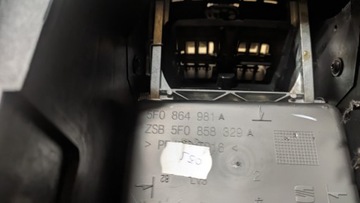 SEAT LEON III 2.0 TDI 13R ЦЕНТРАЛЬНЫЙ ТУННЕЛЬ 5F0864981A