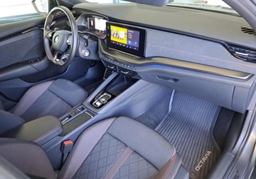 Skoda Octavia IV RS Kombi 2.0 TSI 245KM 2022 Skoda Octavia RS 240KM SELECTION DSG HAK Salon PL 1 wlasciciel ASO VAT23, zdjęcie 10