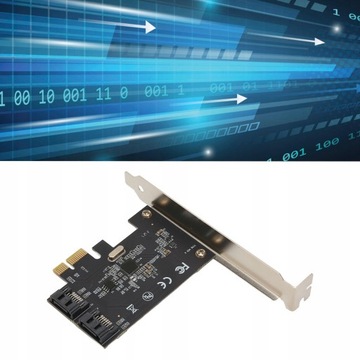 АДАПТЕР КОНТРОЛЛЕРА PCI-E КАРТА НА SATA 3.0 6 ГБ/С