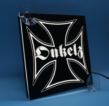 Угловой знак МДП со светодиодной подсветкой_motive 126