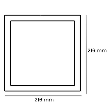 Светодиодная панель 18Вт ВСТРАИВАЕМЫЙ КВАДРАТНЫЙ ПОТОЛОЧНЫЙ СВЕТИЛЬНИК