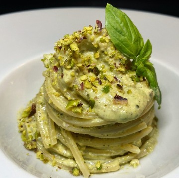 Pesto di pisacchio — фисташковый песто из Сицилии.