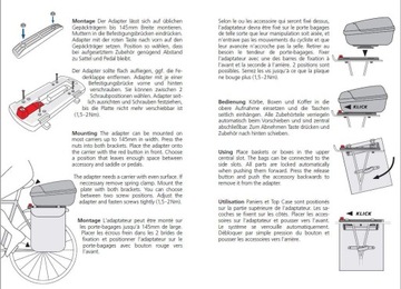 Z2348 Adapter na bagażnik KlickFix GTA Carrier Adapter
