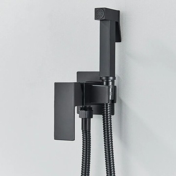 KRAN BATERIA BIDETOWA ŁAZIENKOWA BIDET CZARNY MAT