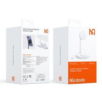 ДОК-СТАНЦИЯ MCDODO 2IN1 MAGSAFE ДЛЯ IPHONE AIRPODS