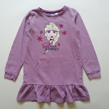 DISNEY Frozen II tunika dziewczęca KRAINA LODU ELSA*134/140