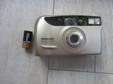 КАМЕРА TRAVELER AF-ZOOM 80 В ОЧЕНЬ ХОРОШЕМ СОСТОЯНИИ РЕАЛЬНОЕ ФОТО